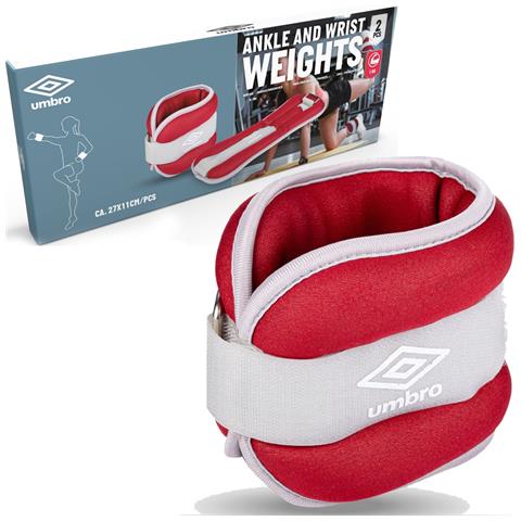 Set 2 Pesi Per Caviglie E Polsi Da 1000 Gr Sport Fitness Fascia Regolabile - Foto 2