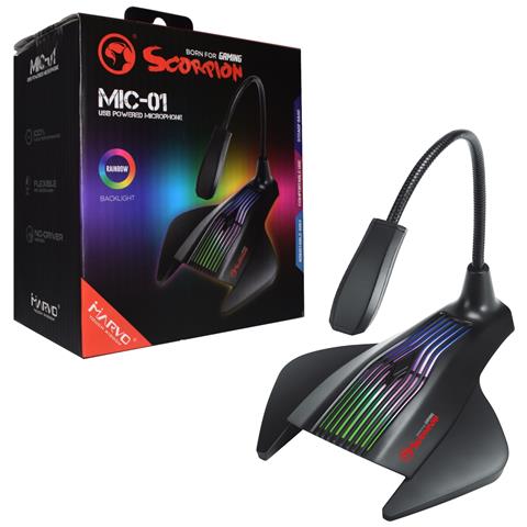 MIC-01 microfono Nero Microfono per PC - Foto 1