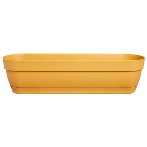 Vaso Rettangolare Da Balcone 70 Cm Rettangolare Plastica - Foto 1