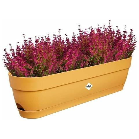 Vaso Rettangolare Da Balcone 70 Cm Rettangolare Plastica - Foto 5