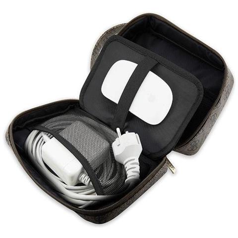 Borsello Da Viaggio Con Usb Modello Stripe 4g, Marrone - Foto 12
