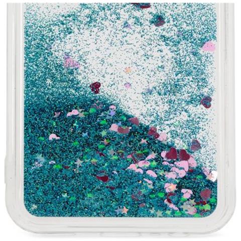 Silicone Glitter Back Cover Case Samsung Galaxy A15 4g (a155f) / A15 5g (a156b) Blue - Foto 2