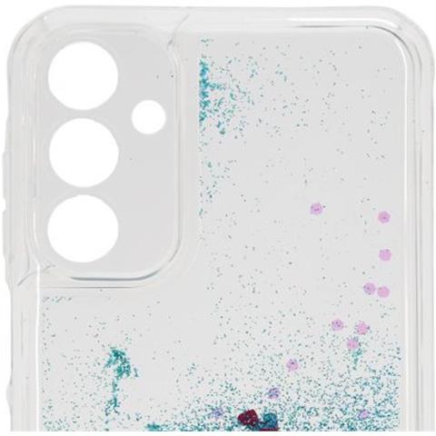 Silicone Glitter Back Cover Case Samsung Galaxy A15 4g (a155f) / A15 5g (a156b) Blue - Foto 3