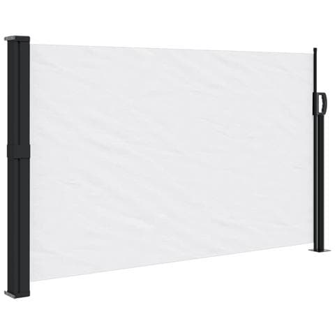 Tenda Da Sole Laterale Retrattile Bianco 120x500 Cm - Foto 2