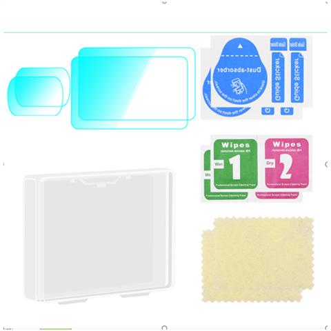 Protezione In Vetro Temperato Per Schermo Dell'obiettivo Per Dji Osmo Pocket 3 Transparent - Foto 1