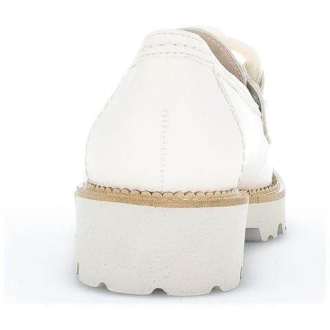Panna (latte) Casual Closed Loafers Mocassino Pelle Scarpe Donna Bianco Eu 40, 25240-22 - Foto 3