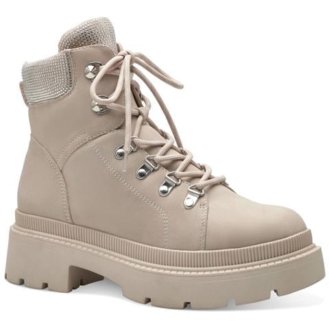 Shell Casual Closed Booties Stivaletti Tessile Scarpe Donna Beige Eu 37, 1-26819-41 425 - Foto 1