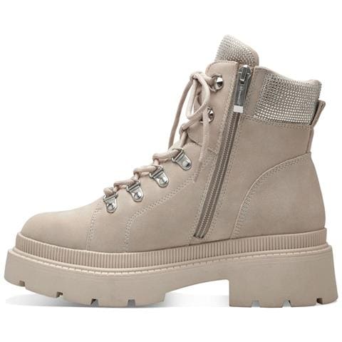 Shell Casual Closed Booties Stivaletti Tessile Scarpe Donna Beige Eu 37, 1-26819-41 425 - Foto 3