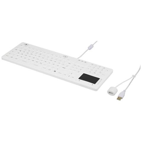 Tastiera Cablato 4016139053851  (Layout Tedesco) Colore Nero, Bianco - Foto 2