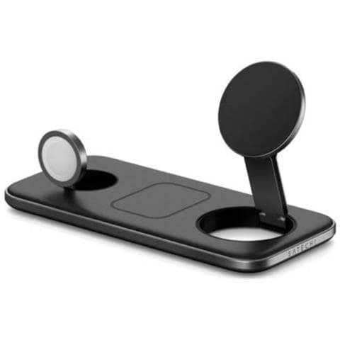 Caricatore Wireless Qi2 Per Iphone, Airpods E Apple Watch, Nero - Foto 1