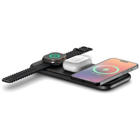 Caricatore Wireless Qi2 Per Iphone, Airpods E Apple Watch, Nero - Foto 5