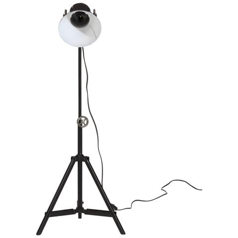 Lampada Da Terra 25 W Nera 35x35x65/95 Cm E27 - Foto 3