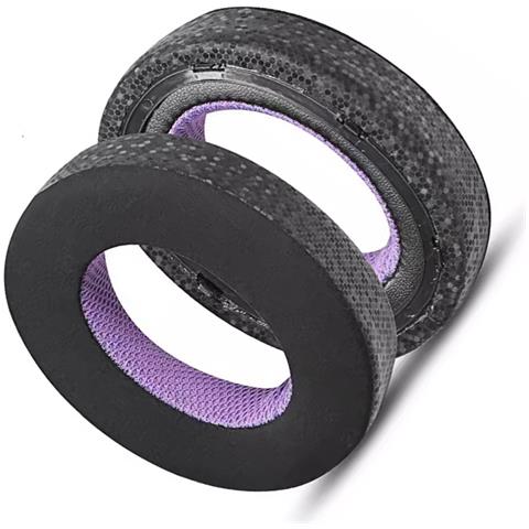 Cuscinetti Auricolari Di Ricambio Per Cuffie Bowers & Wilkins Px7 - Cuscinetti Auricolari Ice-cool (nero/viola) - Foto 1