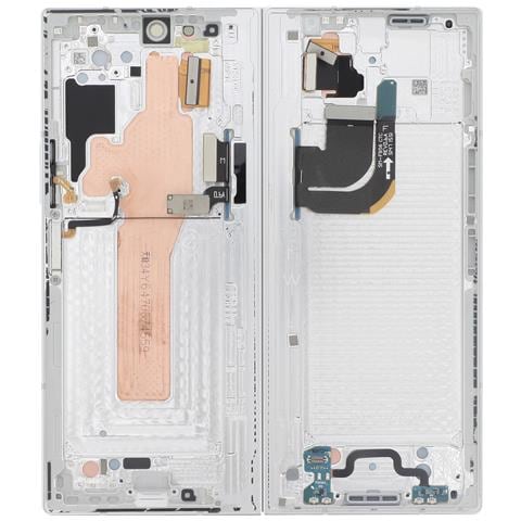 Schermo Interno Per Galaxy Z Fold 6 Display Lcd Con Vetro Touch E Telaio, Bianco - Foto 2