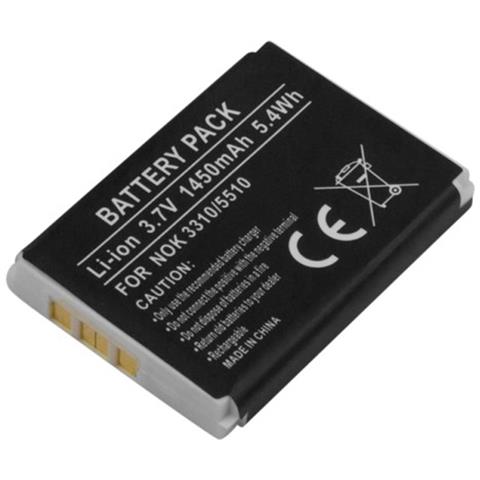 Batteria Di Ricambio Per Nokia 3310 / 5510 Li-ion 3.7v 1450mah 5.4wh - Foto 1