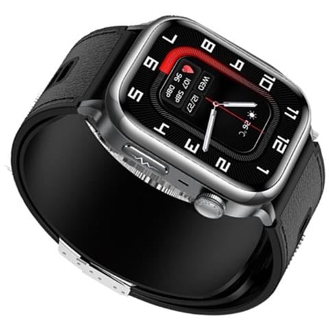 Smart Watch - 2.06 Inch Amoled Full Touch Smartwatch With Ble 5.3, Ip67, 530mah Battery, Magnetic Charging, Nfc - Compatible With Apple, Samsung, Huawei Black - Foto 7