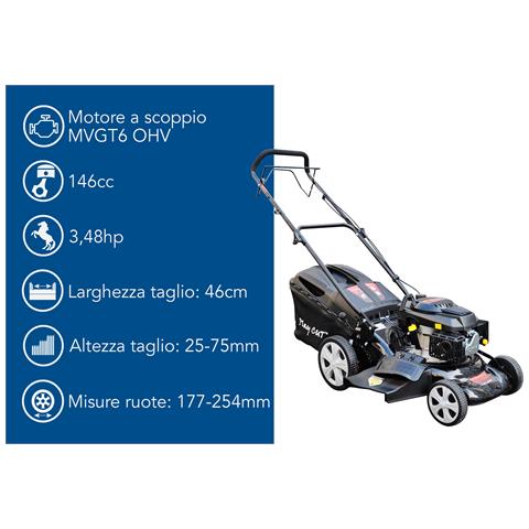 Rasaerba A Trazione Playcut Lt 465h Da 146cc Funzioni 4in1 - Foto 2
