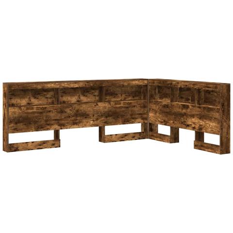 Testata contenitore Rovere fumo 150 cm Legno multistrato - Foto 1