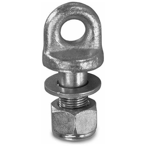 Perno Ad Occhio Per Catene 20x2,5 Confezione Da 2 Pezzi - Foto 1