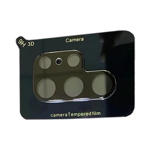 Pellicola Protettiva Per Obiettivo Della Fotocamera A 3 Pezzi Per Samsung S22 Ultra (nero) - Foto 2