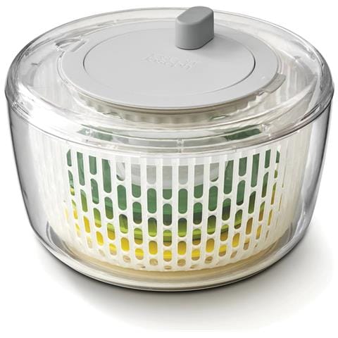 Set Per La Preparazione Dell'insalata Duo Da 3 Pezzi: Include Centrifuga Per Insalata, Grattugia E Affettatrice, Base Antiscivolo, Protezione Per Il Pollice Per Una Maggiore Sicurezza, Facile Da Riporre. - Foto 1