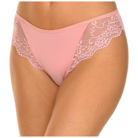 Slip Con Parti Anteriori In Pizzo O0be01mc03m Donna - Foto 1
