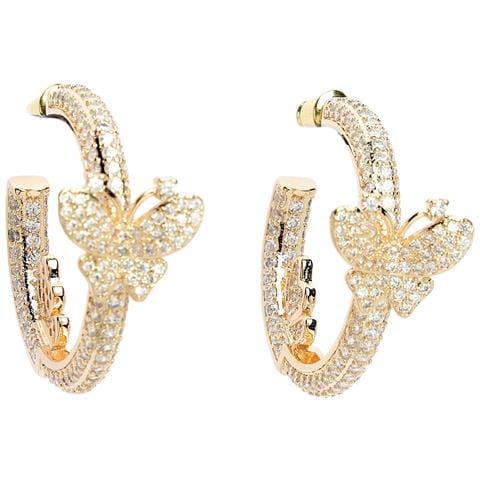 Collezione Diva Cerchietti Farfalla Delicati in Zirconia - Foto 5