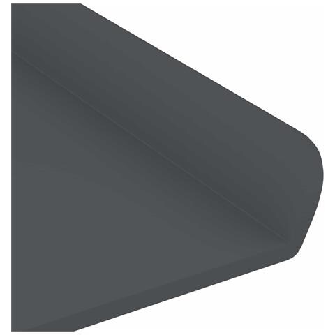 Scaffale da parete 2 pcs Antracite 60 x 9 x 2,5 cm - Foto 9