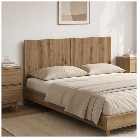 Testiera da Muro BREDA Rovere Artigianale Legno ingegnerizzato - Foto 2