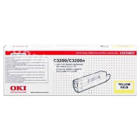 43034805 Toner Giallo per C3200  - Foto 3