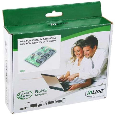 mini-pcie karte, 2x sata 6gbs - Foto 2