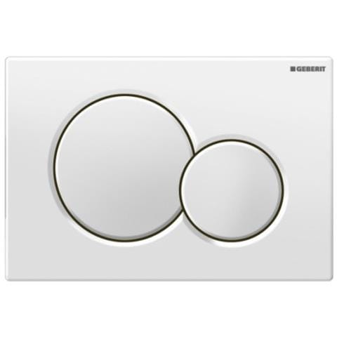 Placca Sigma 01a 2 Pulsanti - Bianco Abs A Magazzino - Foto 1