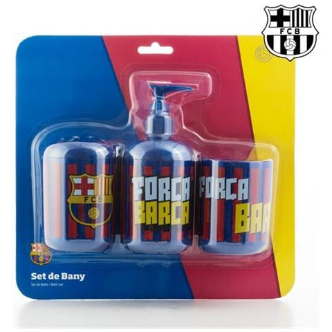 Accessori Per Il Bagno Fc Barcelona (3 Pezzi) V2100122 - Foto 1