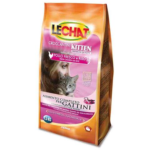 Lechat Croccantini Kitten Kg. 1,5 - Foto 1