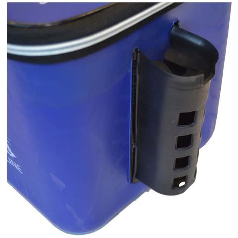 Soul - Fishing Bag - Serie Bakkan Hard 36 Rh - Blu - 22,5l - Con Portacanna - Foto 1