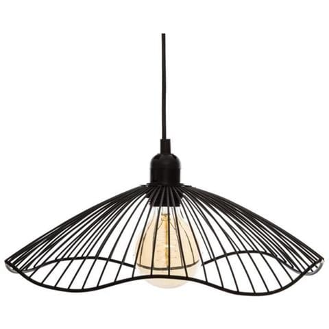 Sospensione Filo Metallico Galt D34 Cm - Nero - Foto 1