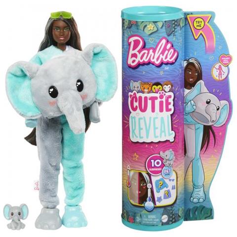 Barbie - Barbie Cutie Rivela Elephant - Doll - 3 Anni E + - Foto 1