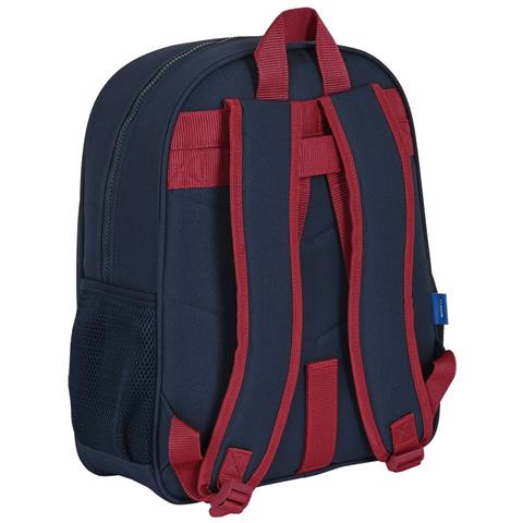 Zaino Scuola F.c. Barcelona Azzurro Rosso Granato (32 X 38 X 12 Cm) - Foto 2