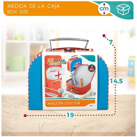 Valigetta Da Dottore A Giocattolo Con Accessori Woomax (6 Unità) - Foto 2