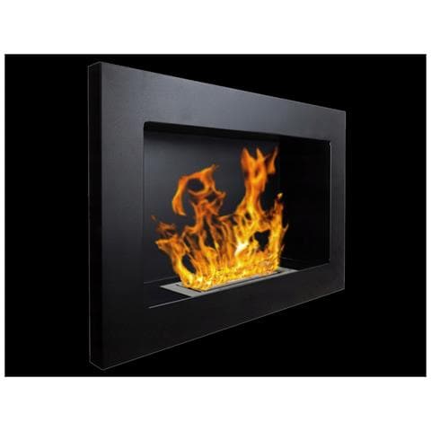 Camino A Bioetanolo Da Parete O Incasso Pisa Nero L 65 X P 12 X H 40 - Foto 2