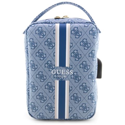 Borsello Da Viaggio Con Usb Modello Stripe 4g, Blu - Foto 2