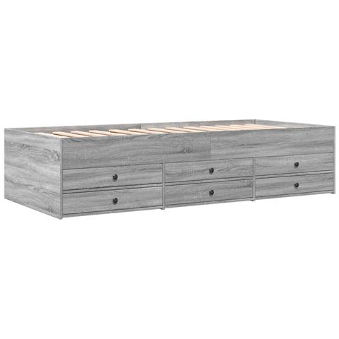 Divano Letto con Cassetti senza Materasso 75x190 cm - Foto 3