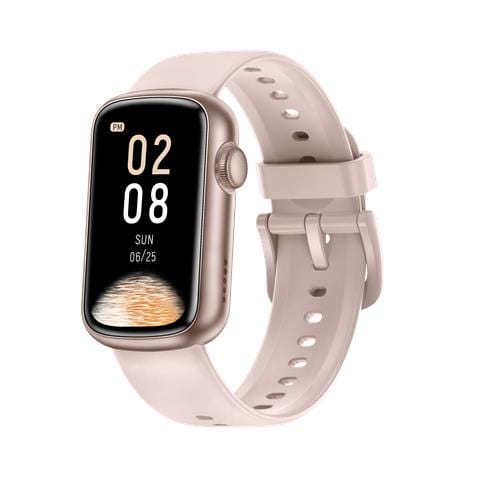 Smartwatch Con Cardiofrequenzimetro, Misuratore Di Pressione Sanguigna, Monitor Del Sonno, Contapassi Pinkgold - Foto 1