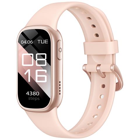 Smartwatch Con Cardiofrequenzimetro, Misuratore Di Pressione Sanguigna, Monitor Del Sonno, Contapassi Pinkgold - Foto 2