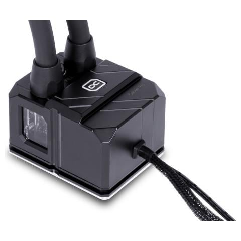 Pro Aurora 420 CPU AIO Processore Kit di raffreddamento a liquido 14 cm Nero, Bianco - Foto 2