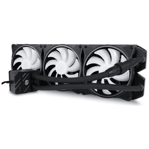 Pro Aurora 420 CPU AIO Processore Kit di raffreddamento a liquido 14 cm Nero, Bianco - Foto 9