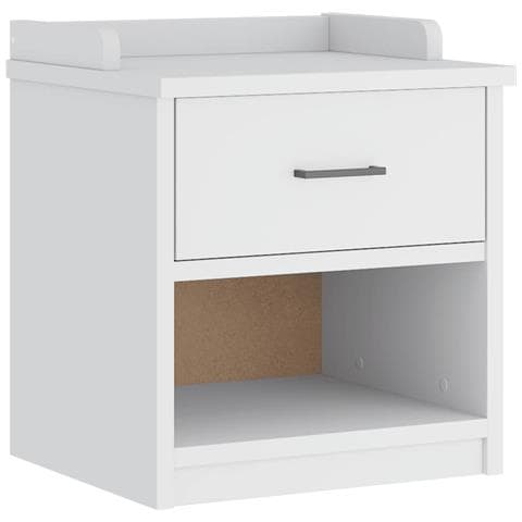 Panca Da Corridoio Sandnes Bianca 45x40x50 Cm In Legno Di Pino - Foto 2