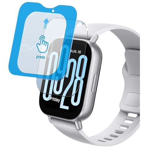 Compatibile Con Redmi Watch 5 Proteggi Schermo In Vetro Temperato - Trasparente - Foto 1