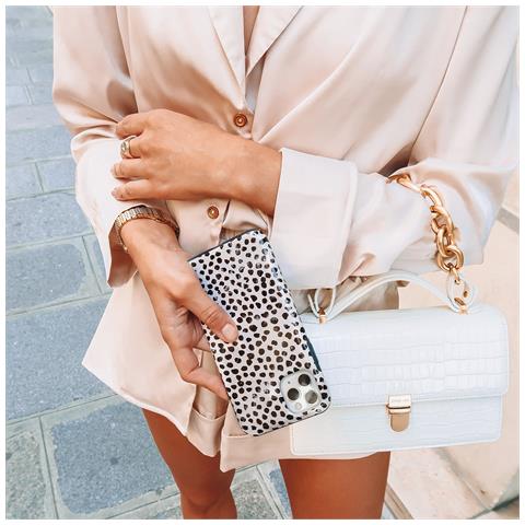 57325 custodia per cellulare 17 cm (6.7") Cover Beige, Nero - Foto 2