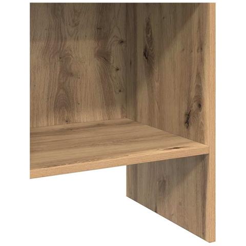 Armadio per Libri rovere artigianale 40 x 35 x 180 cm - Foto 9